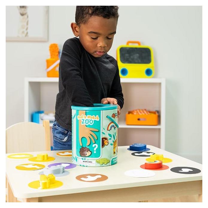 Juego de Percepción Táctil Fat Brain Toys Zoo 3+ años