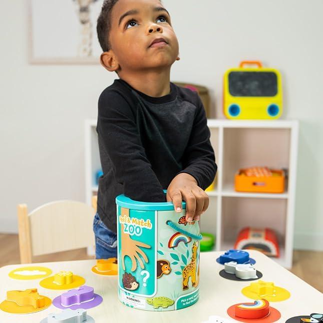 Juego de Percepción Táctil Fat Brain Toys Zoo 3+ años