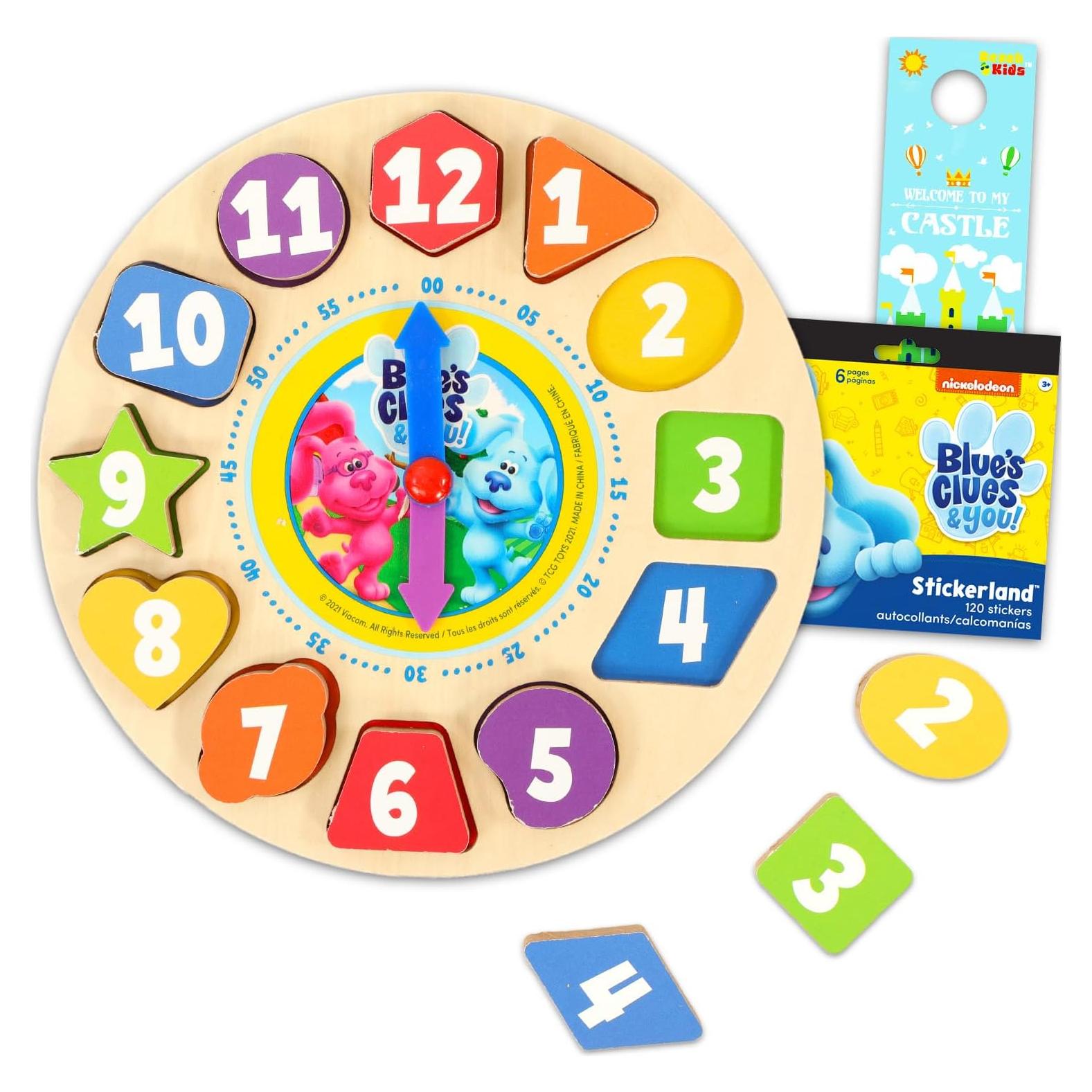 Juego Educativo de Clasificación de Formas Blue's Clues