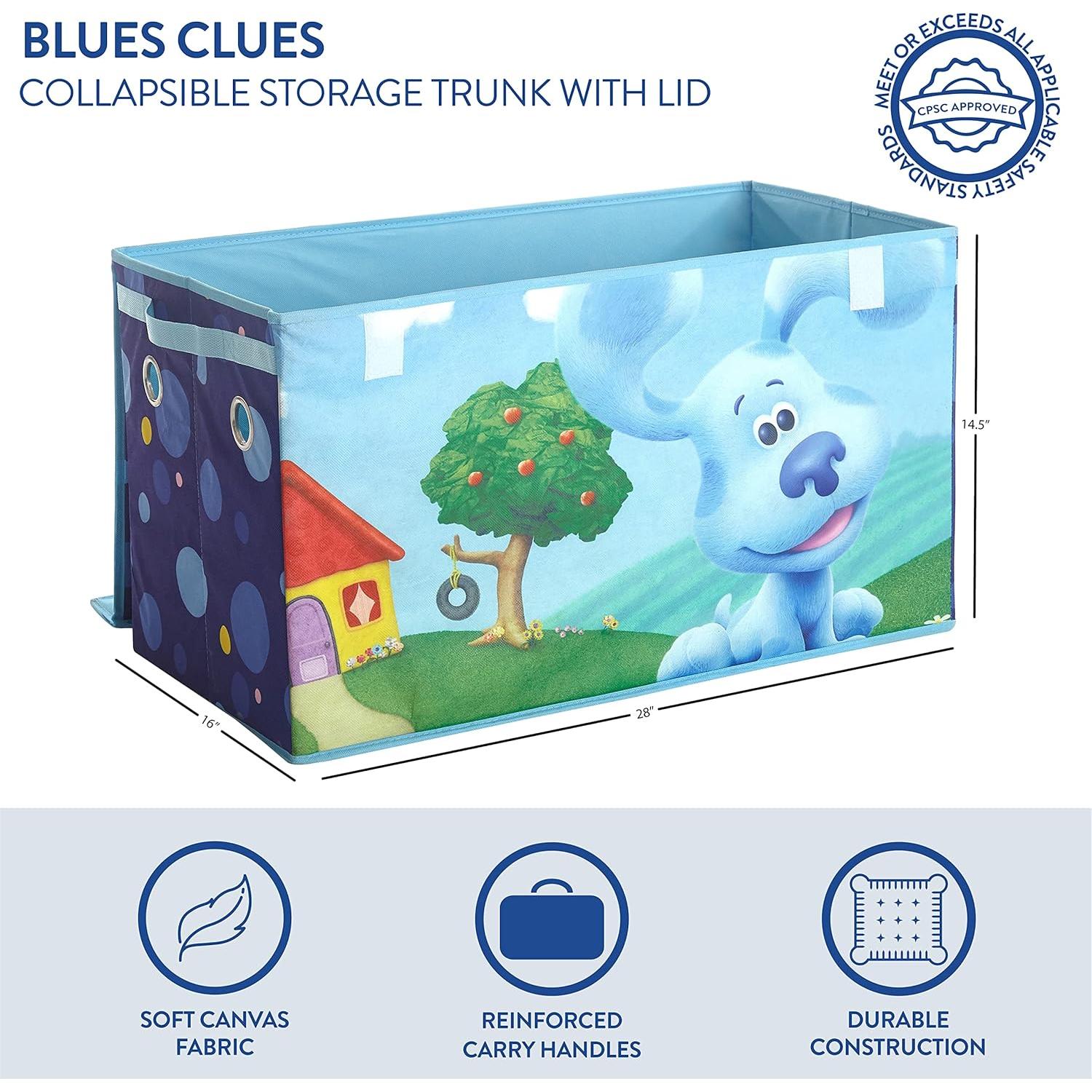 Cofre de Almacenamiento Plegable Idea Nuova Blues Clues 76.2x40.6cm