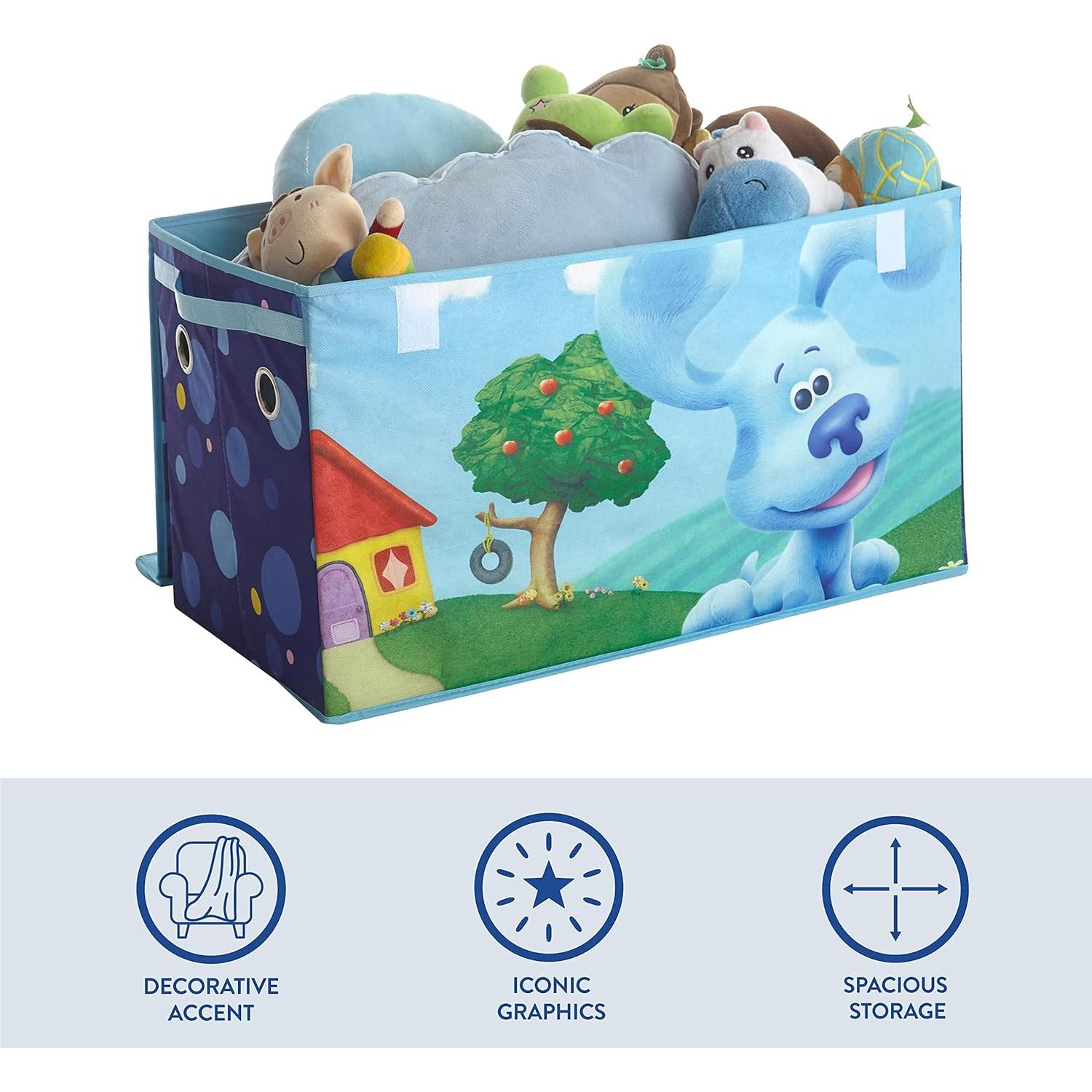 Cofre de Almacenamiento Plegable Idea Nuova Blues Clues 76.2x40.6cm