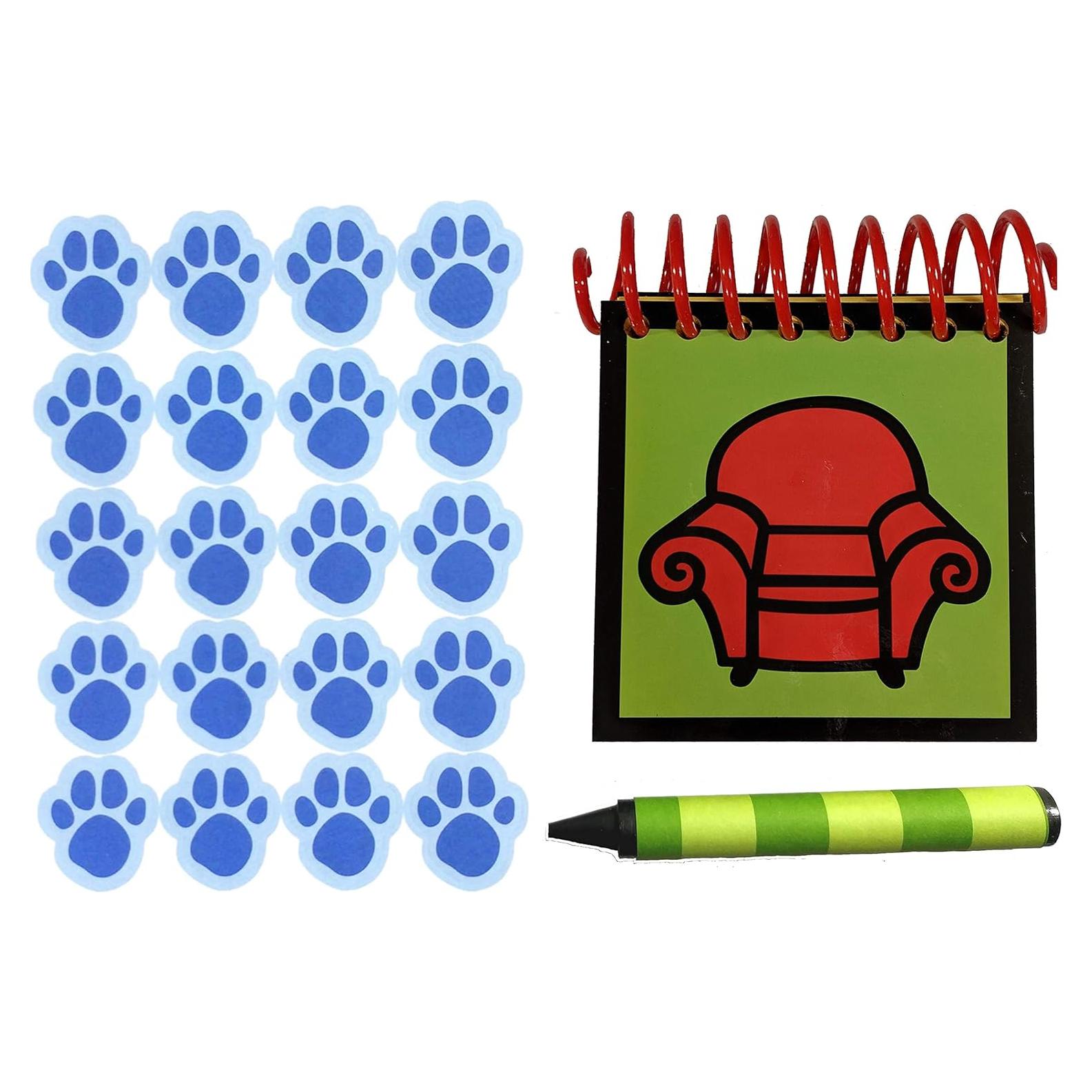 Cuaderno STEVE hecho a mano con 120 pegatinas y crayón