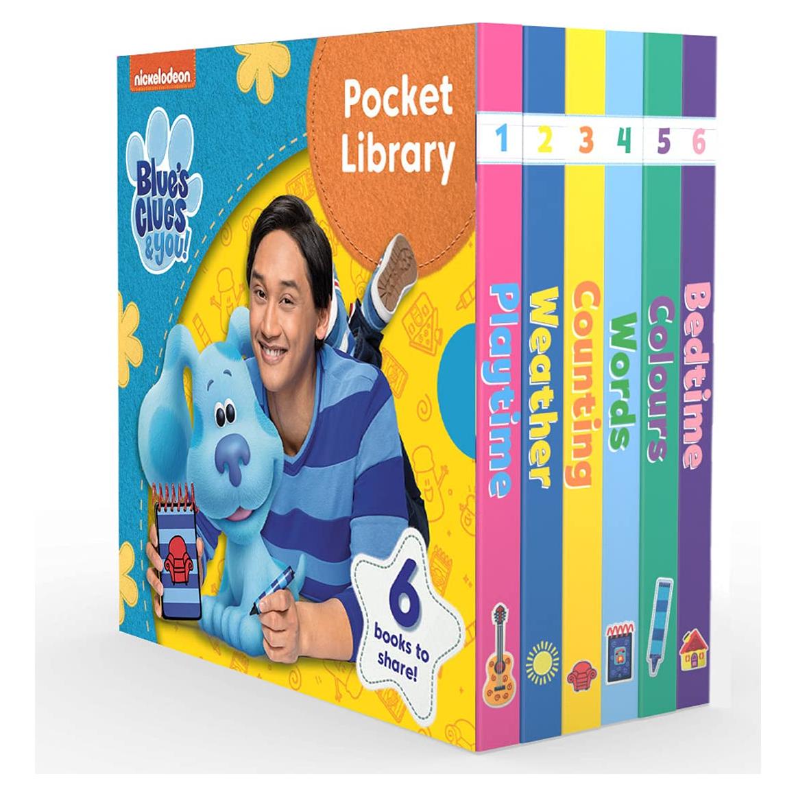 Blue’s Clues Pocket Library: Children love reading with Blue’s Clues & You!