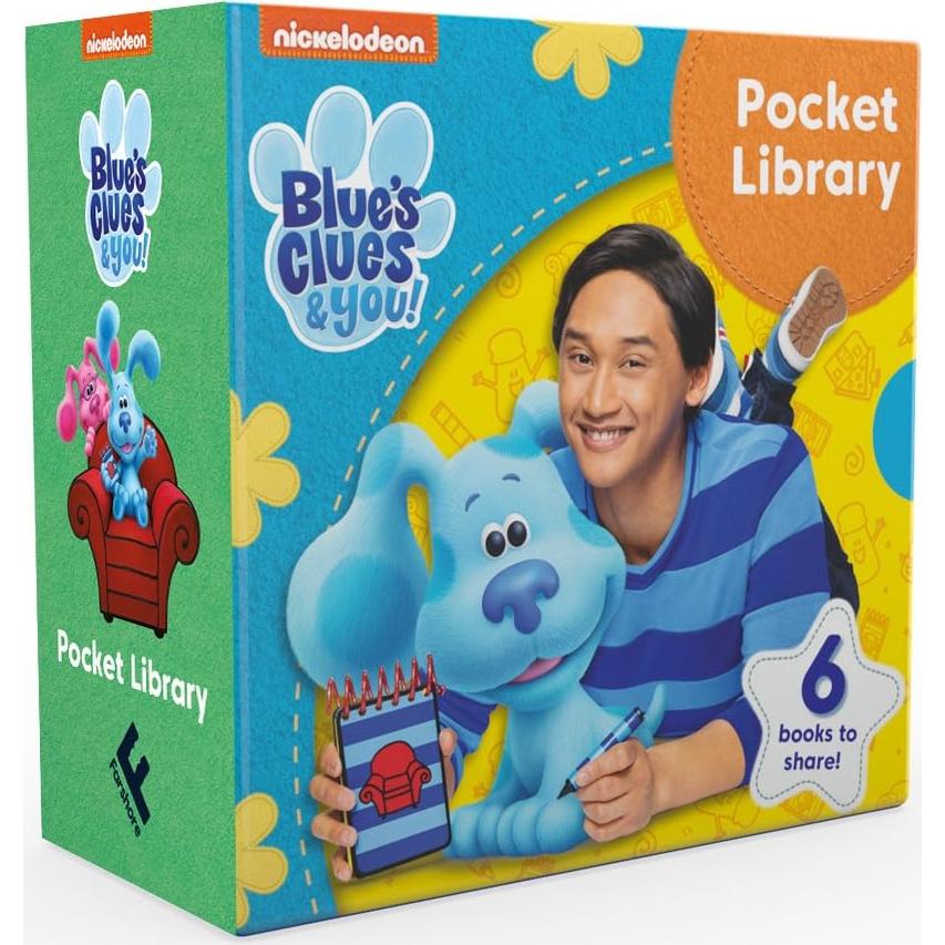 Blue’s Clues Pocket Library: Children love reading with Blue’s Clues & You!
