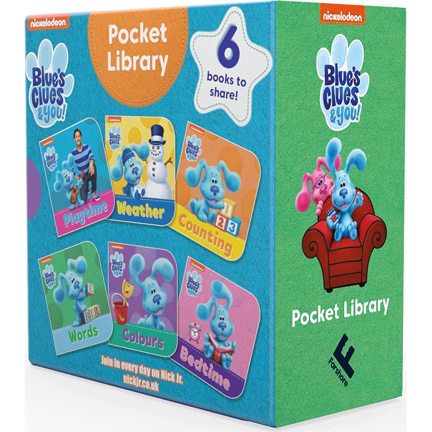 Blue’s Clues Pocket Library: Children love reading with Blue’s Clues & You!
