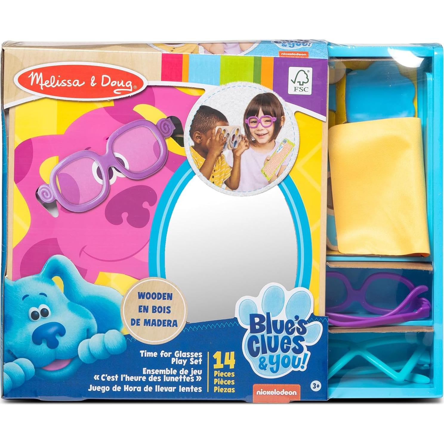 Juego de Doctor Ocular Melissa & Doug Blue's Clues - 14 Piezas