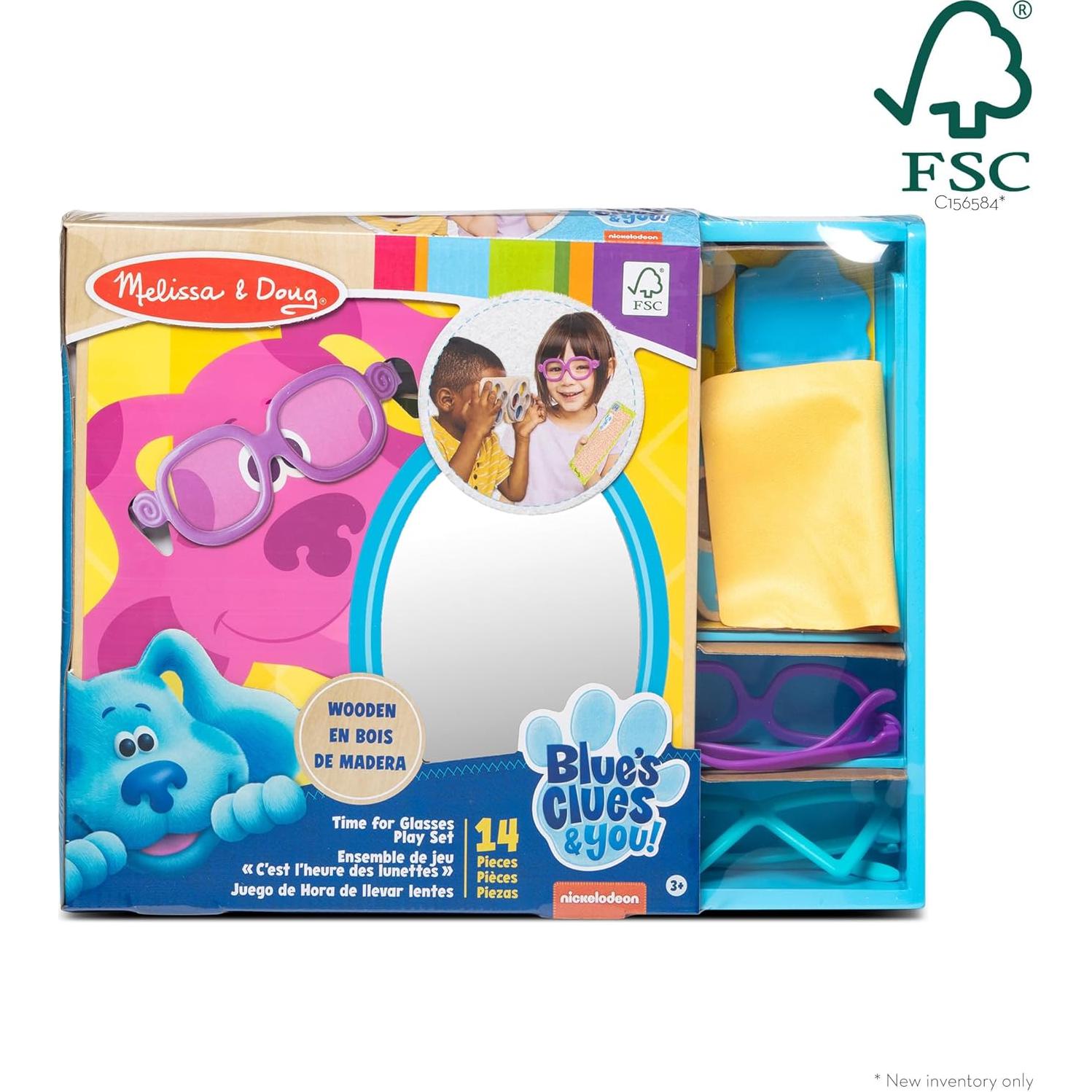 Juego de Doctor Ocular Melissa & Doug Blue's Clues - 14 Piezas