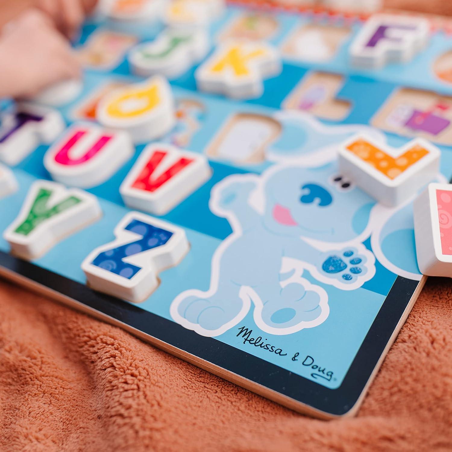 Rompecabezas de Madera Melissa & Doug Alfabeto 26 Piezas