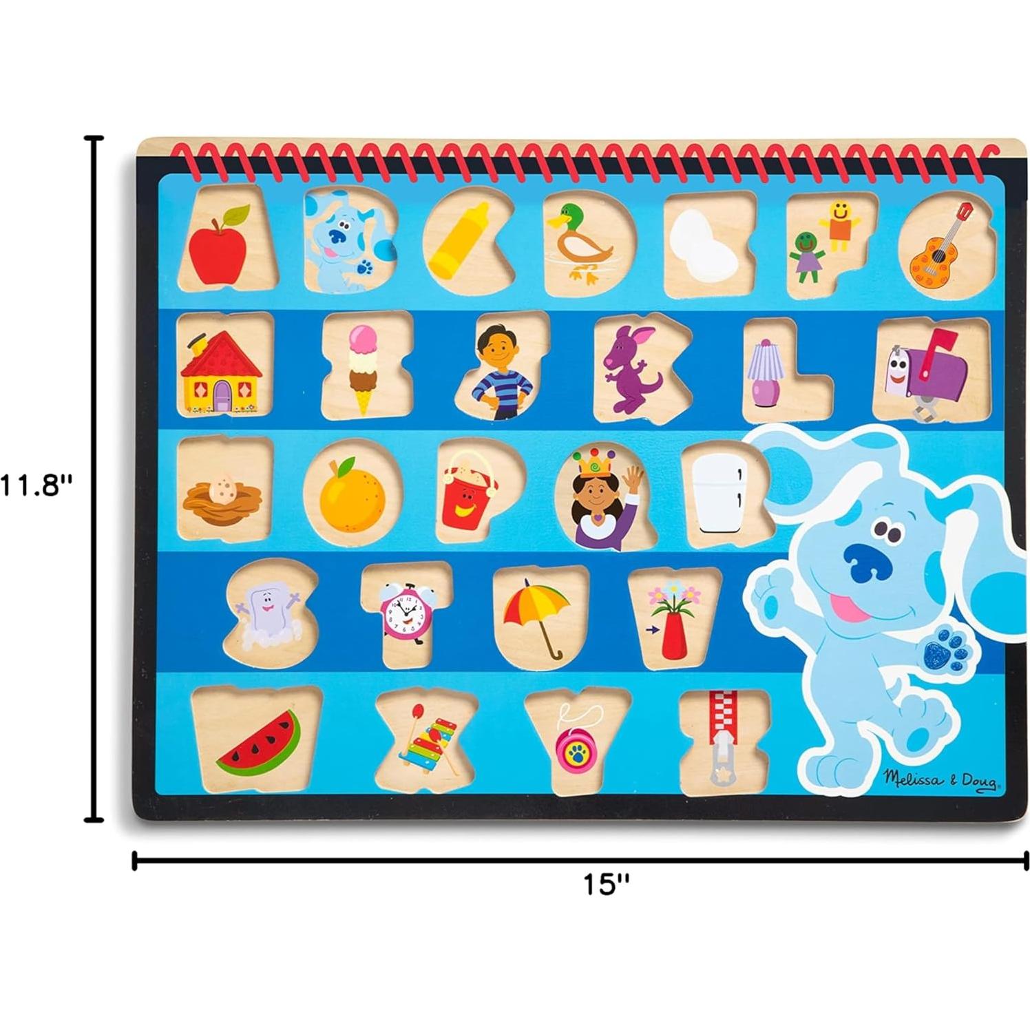 Rompecabezas de Madera Melissa & Doug Alfabeto 26 Piezas
