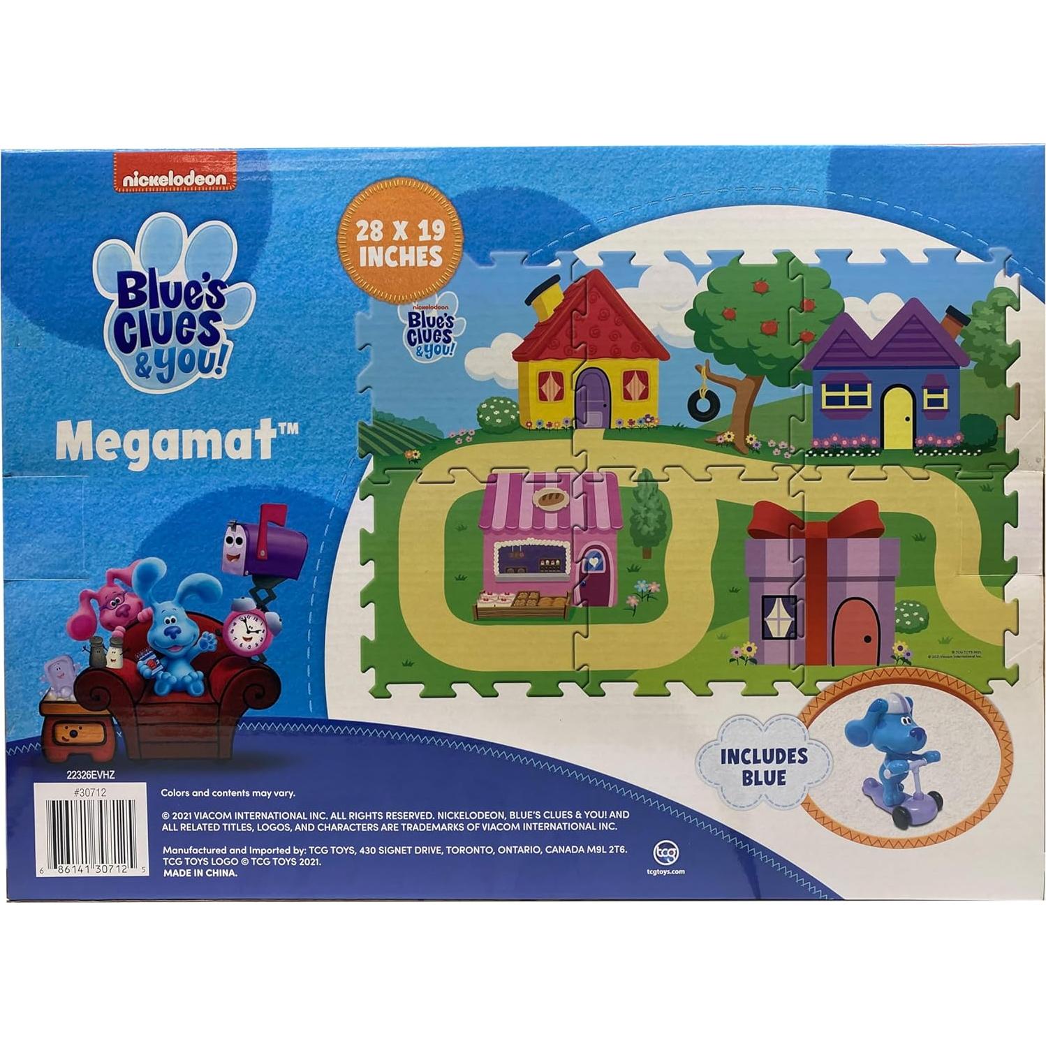 Megamat de Espuma Blue's Clues 6 Piezas 71x48 cm