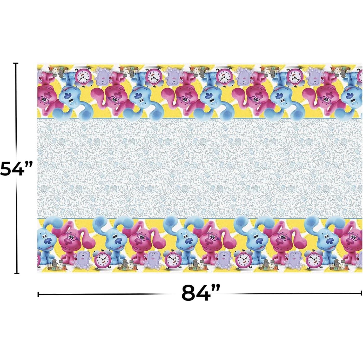 Cubierta de Mesa Rectangular Plástico Blue's Clues 135x216 cm