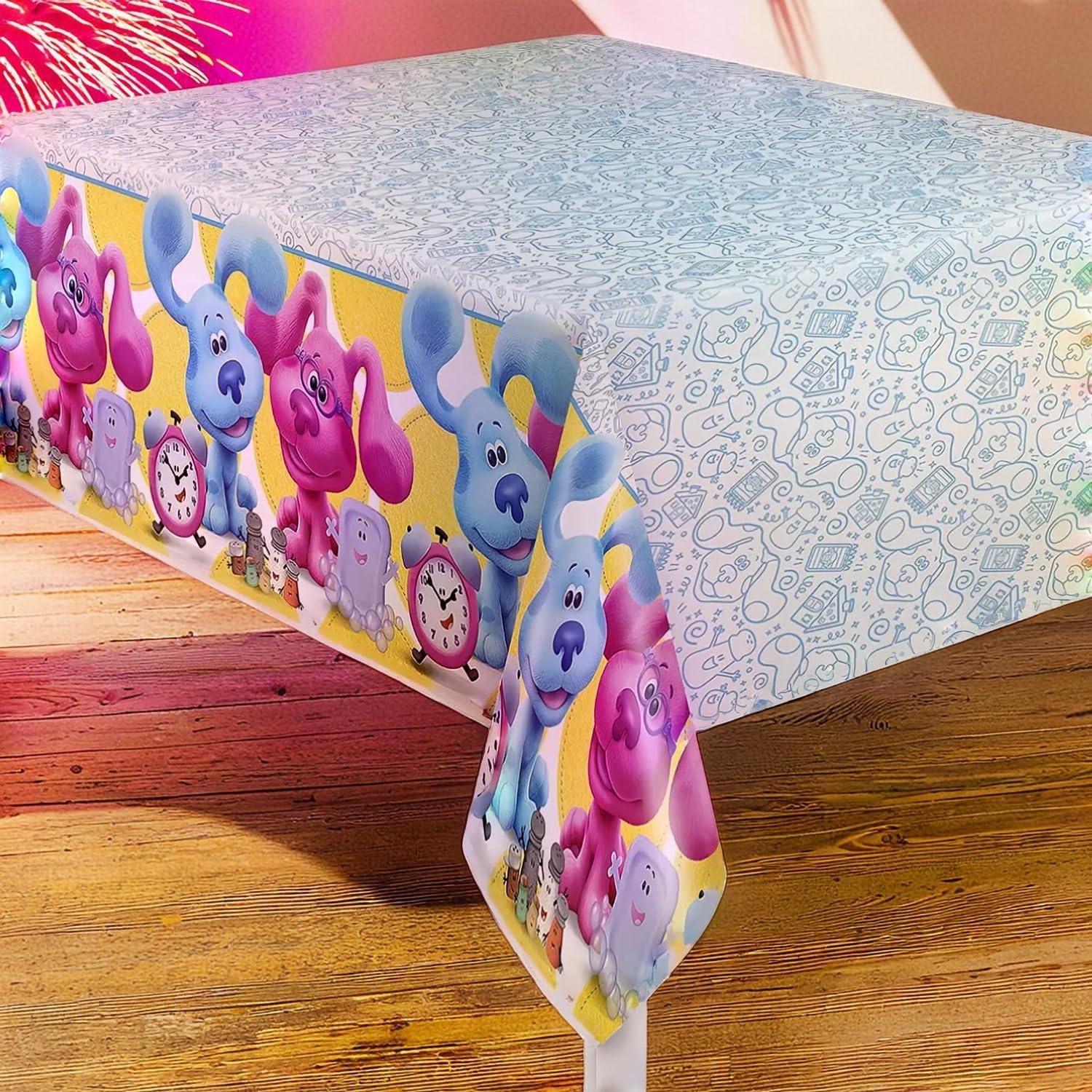 Cubierta de Mesa Rectangular Plástico Blue's Clues 135x216 cm