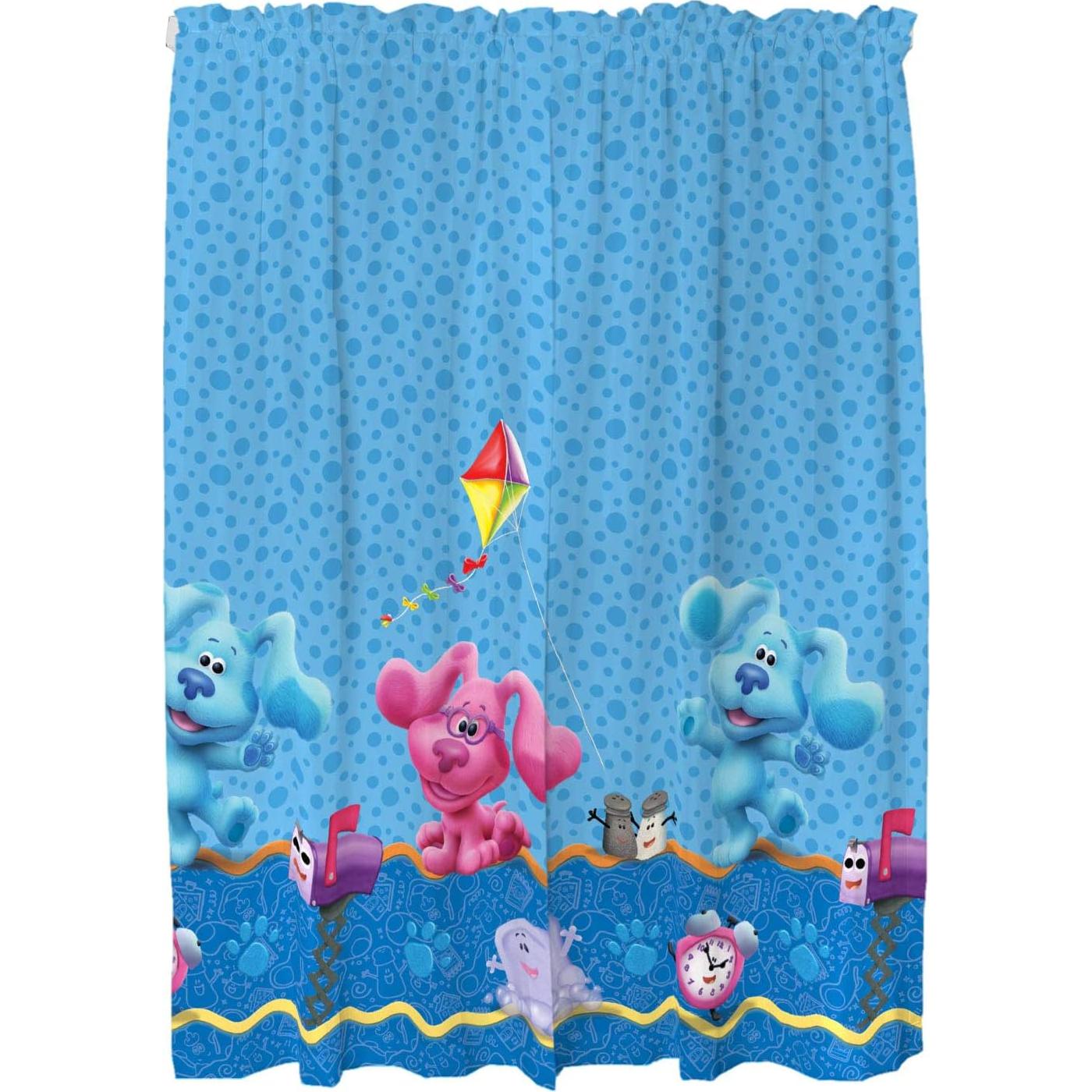 Cortinas de ventana Franco Kids 2 paneles 41x63 cm Blues Clues
