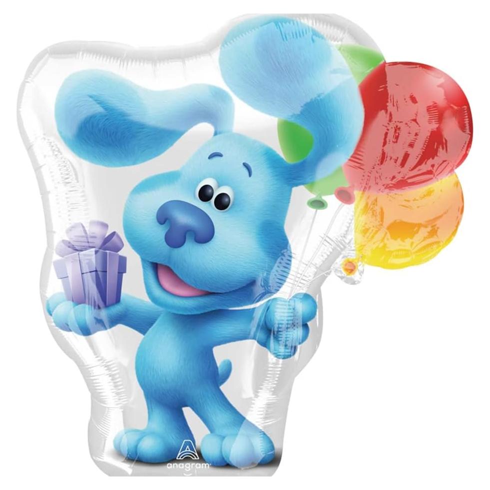 Globos S/Forma Amscan Pistas de Blue 10x10 cm