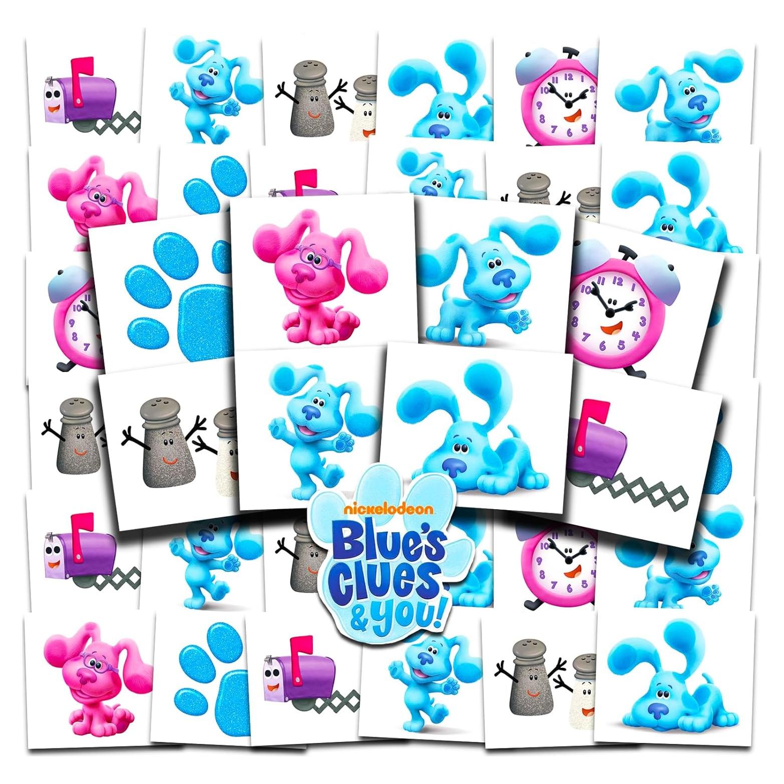 Tatuajes Temporales Blue's Clues - 70+ Tatuajes Individuales