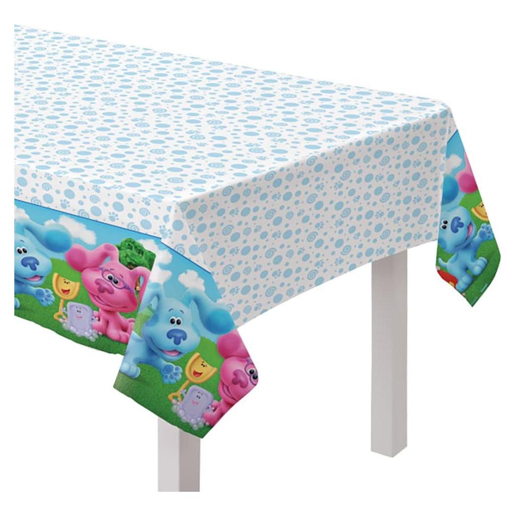 Cubierta de Mesa de Papel Amscan Blues Clues 137x244 cm Multicolor