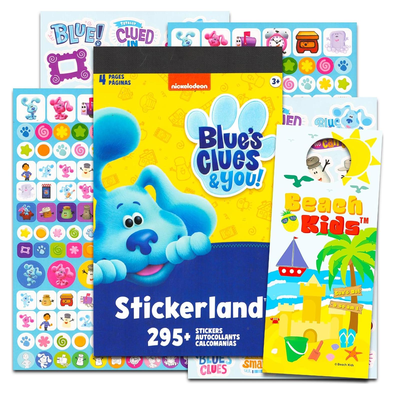 Calcomanías de Entrenamiento de Baño Blue's Clues - 295 Piezas