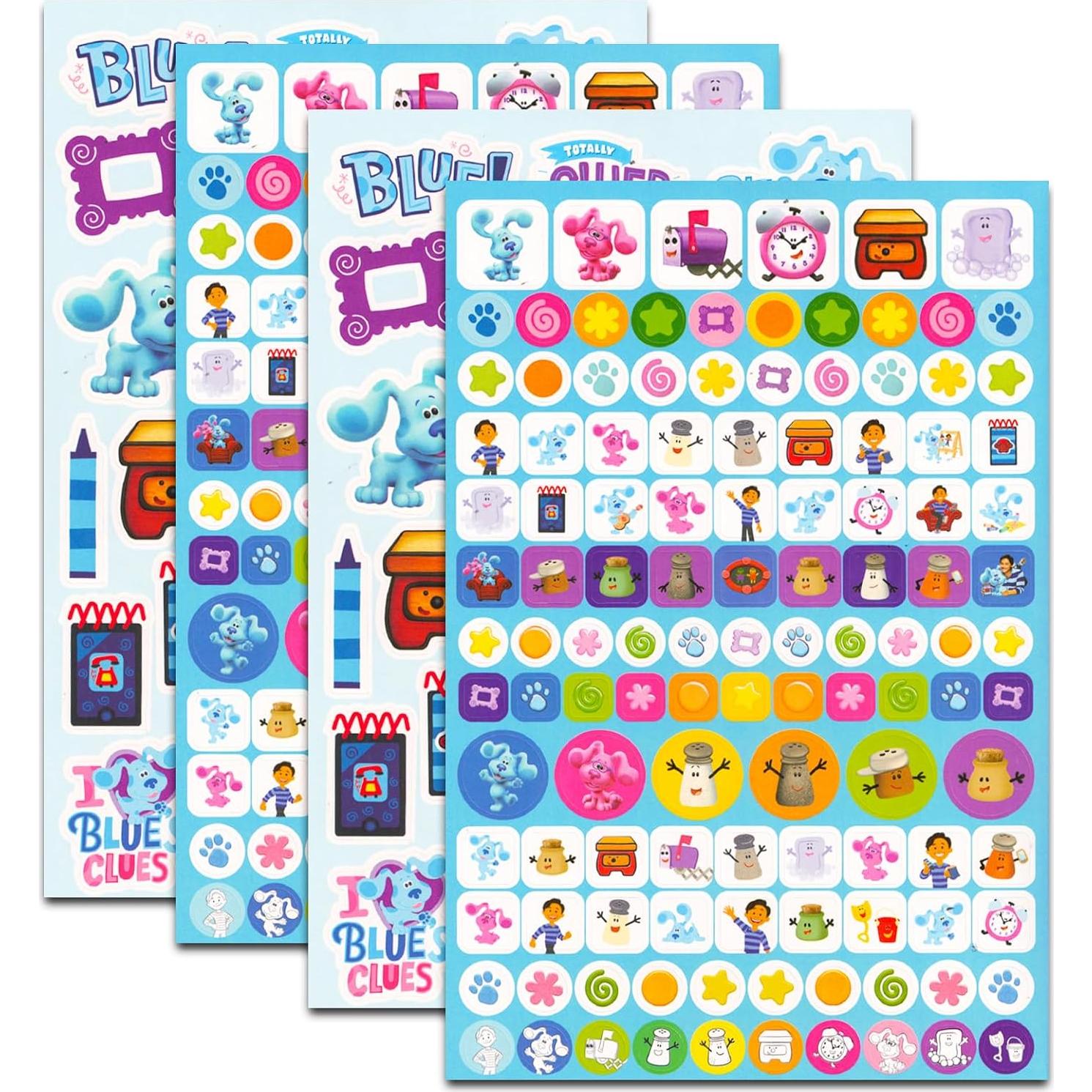 Calcomanías de Entrenamiento de Baño Blue's Clues - 295 Piezas