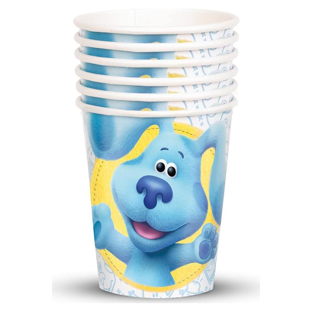Tazas de Papel Blue's Clues Premium 9 oz Pack 8 - Fiestas Niños