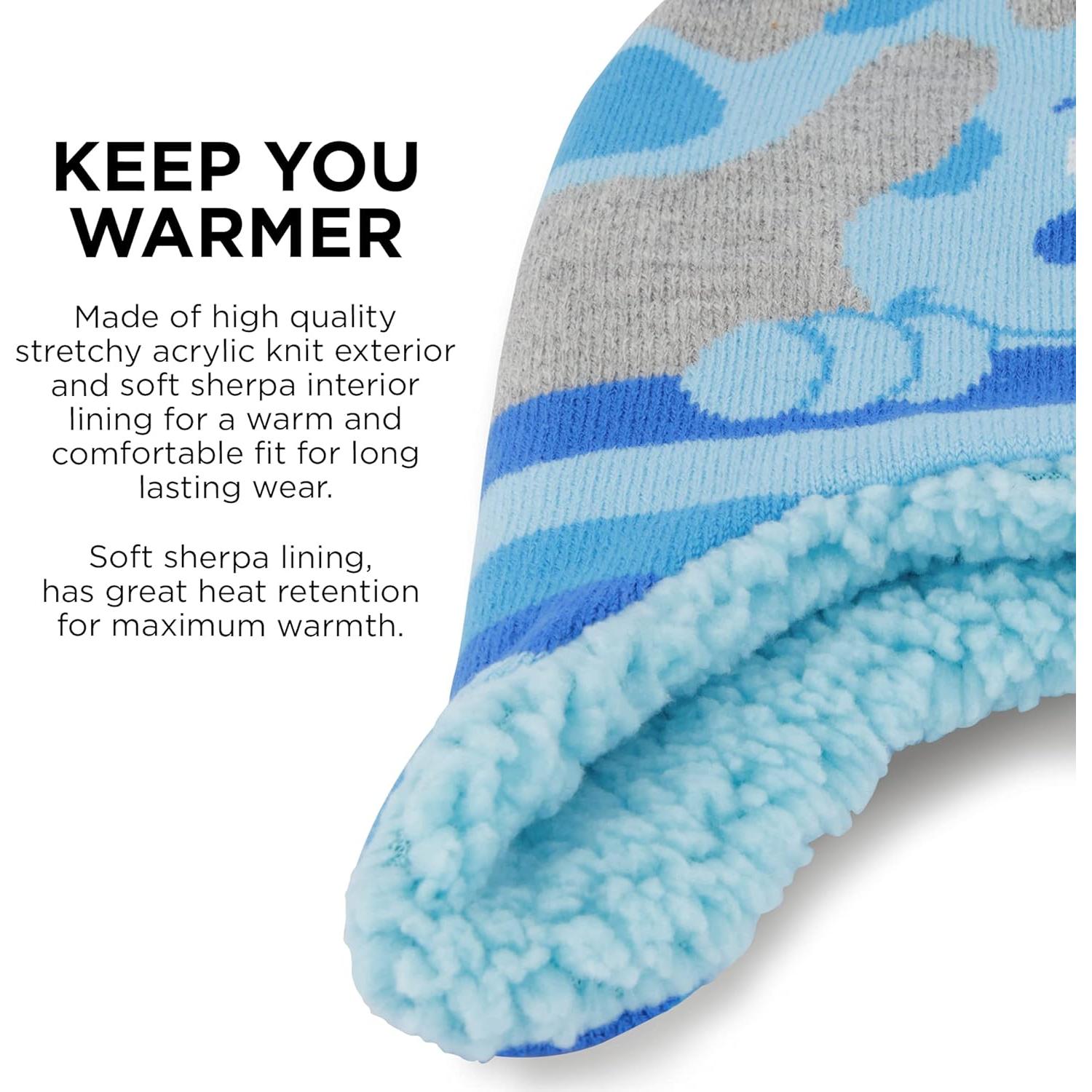 Conjunto Gorro y Mitones Invierno Nickelodeon Blue's Clues 2-4T