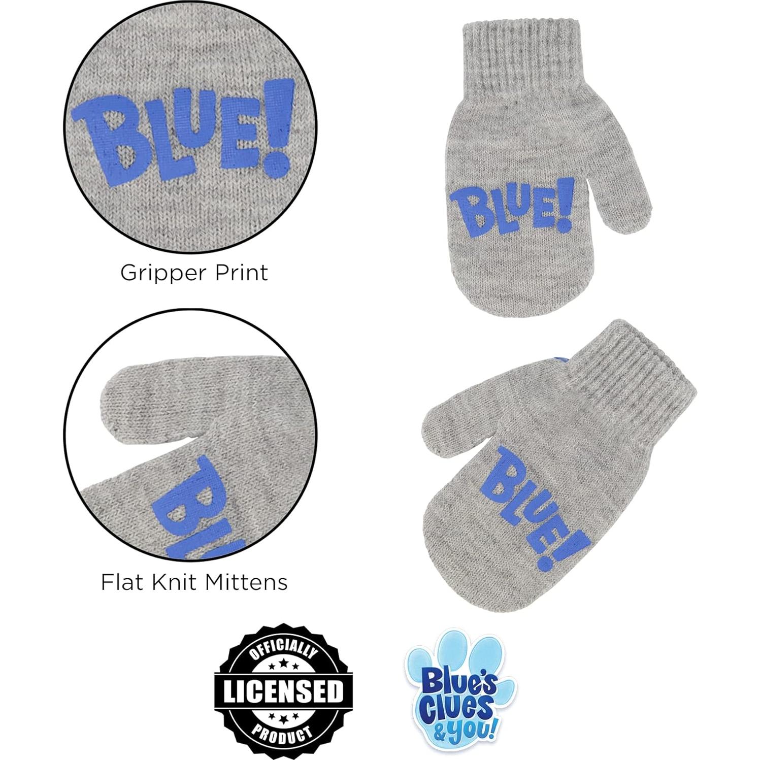 Conjunto Gorro y Mitones Invierno Nickelodeon Blue's Clues 2-4T