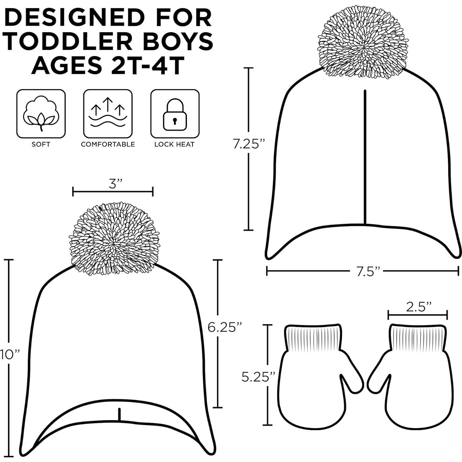 Conjunto Gorro y Mitones Invierno Nickelodeon Blue's Clues 2-4T