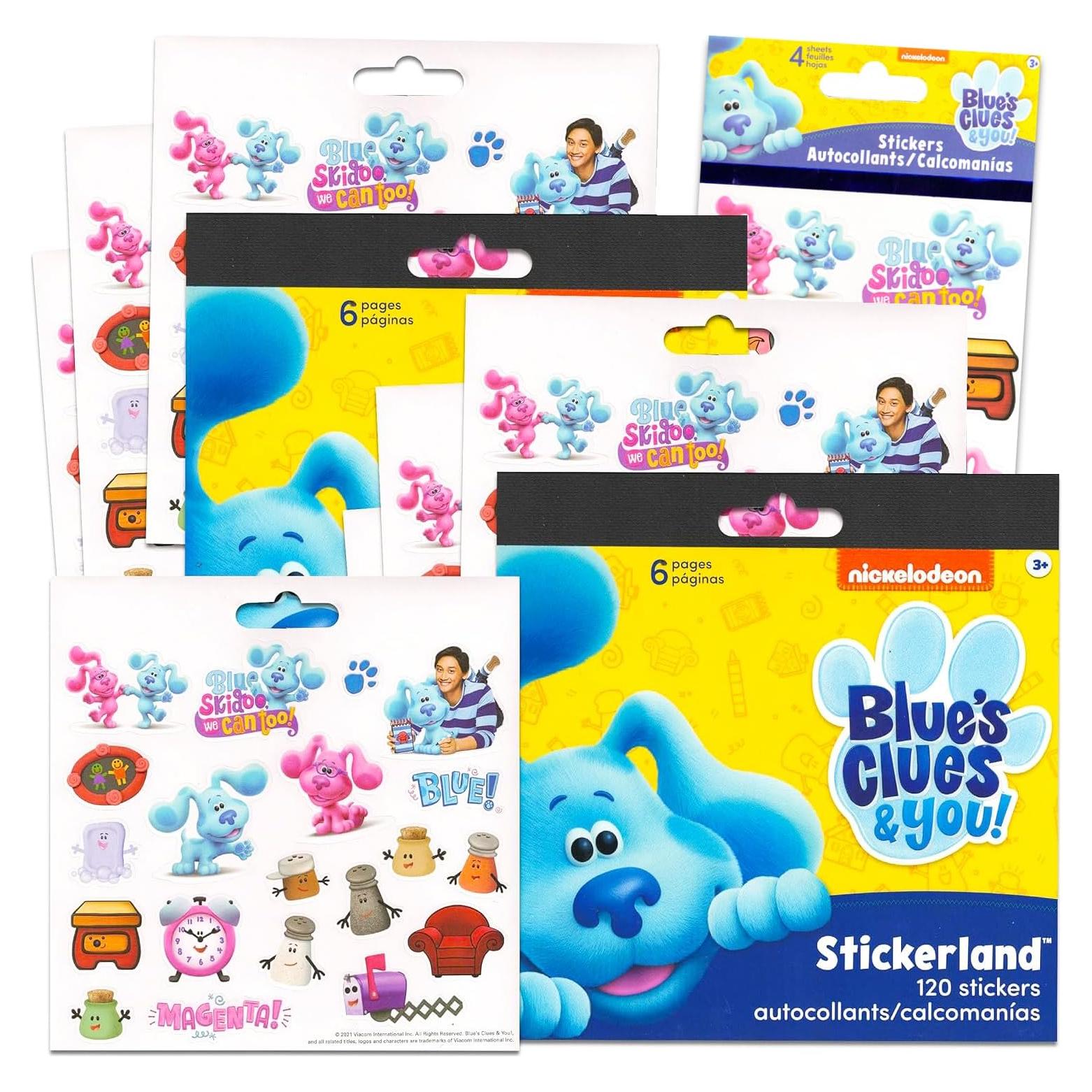 Paquete de Stickers Blue's Clues - 300+ Stickers para Fiesta