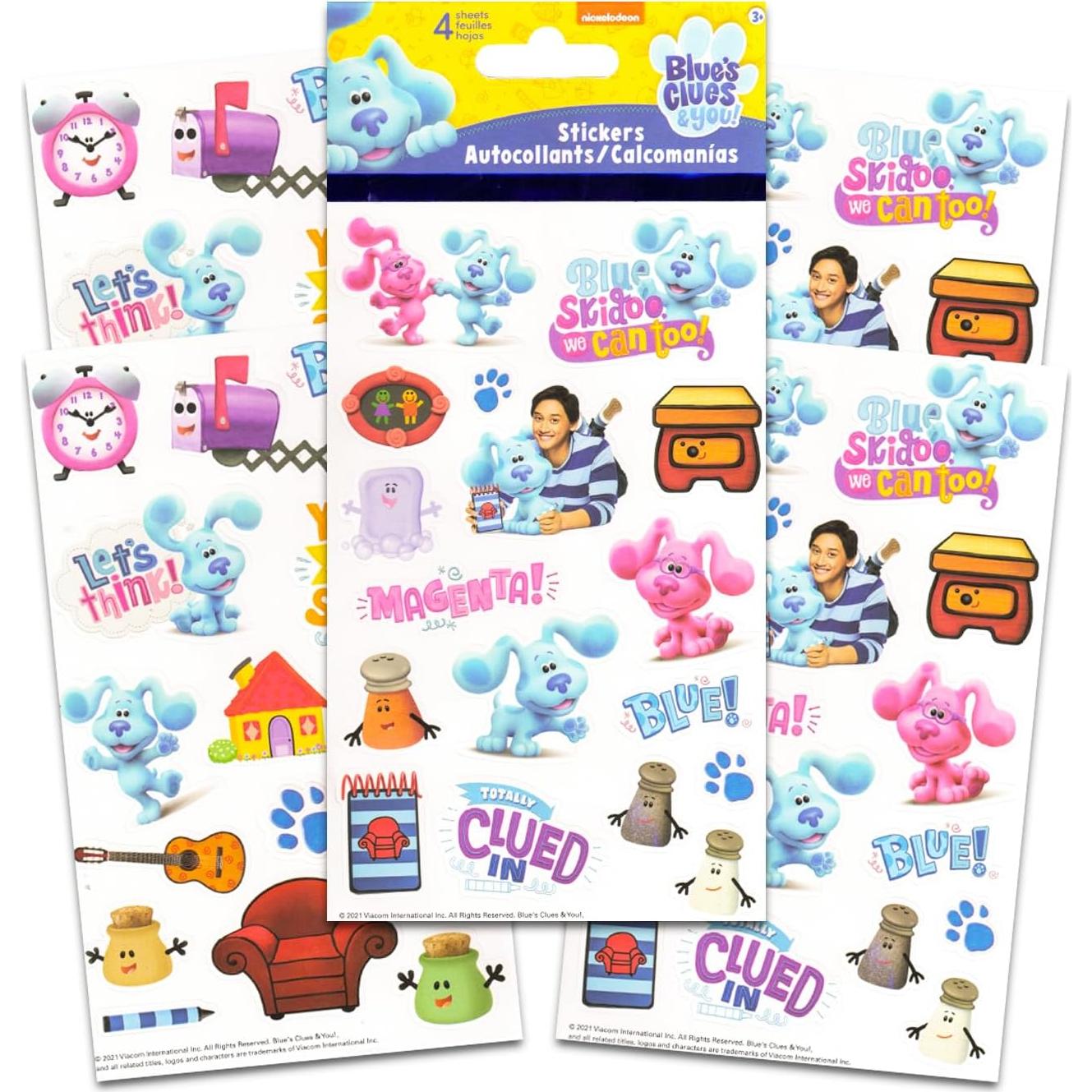 Paquete de Stickers Blue's Clues - 300+ Stickers para Fiesta