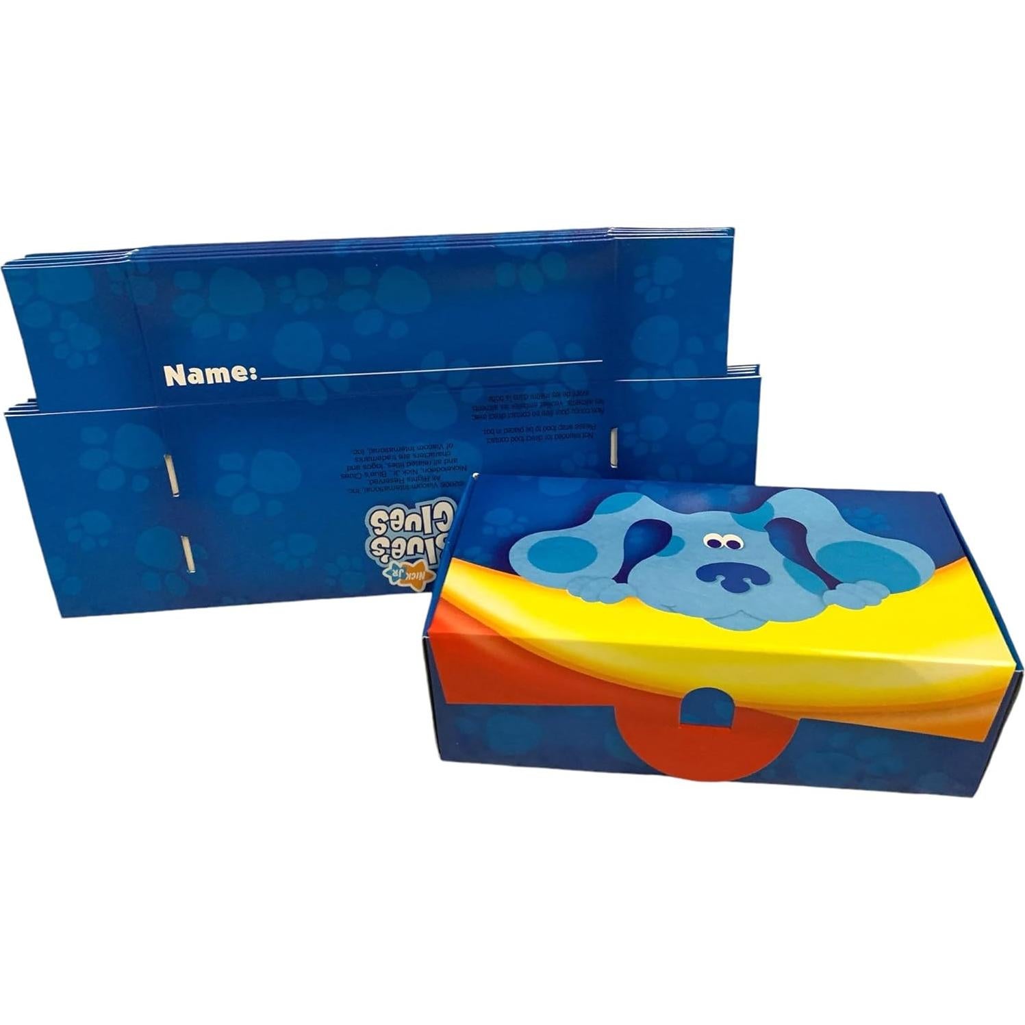 Cajas de Golosinas Blue's Clues - Paquete de 6 - 22.1x14x1.3 cm