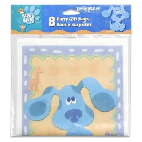 Bolsas de Regalo Blue's Clues para Cumpleaños - 8 Unidades