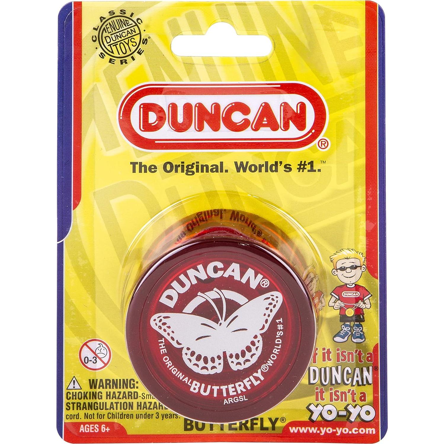 Yo-Yo Duncan Butterfly Rojo para Principiantes 13.97cm