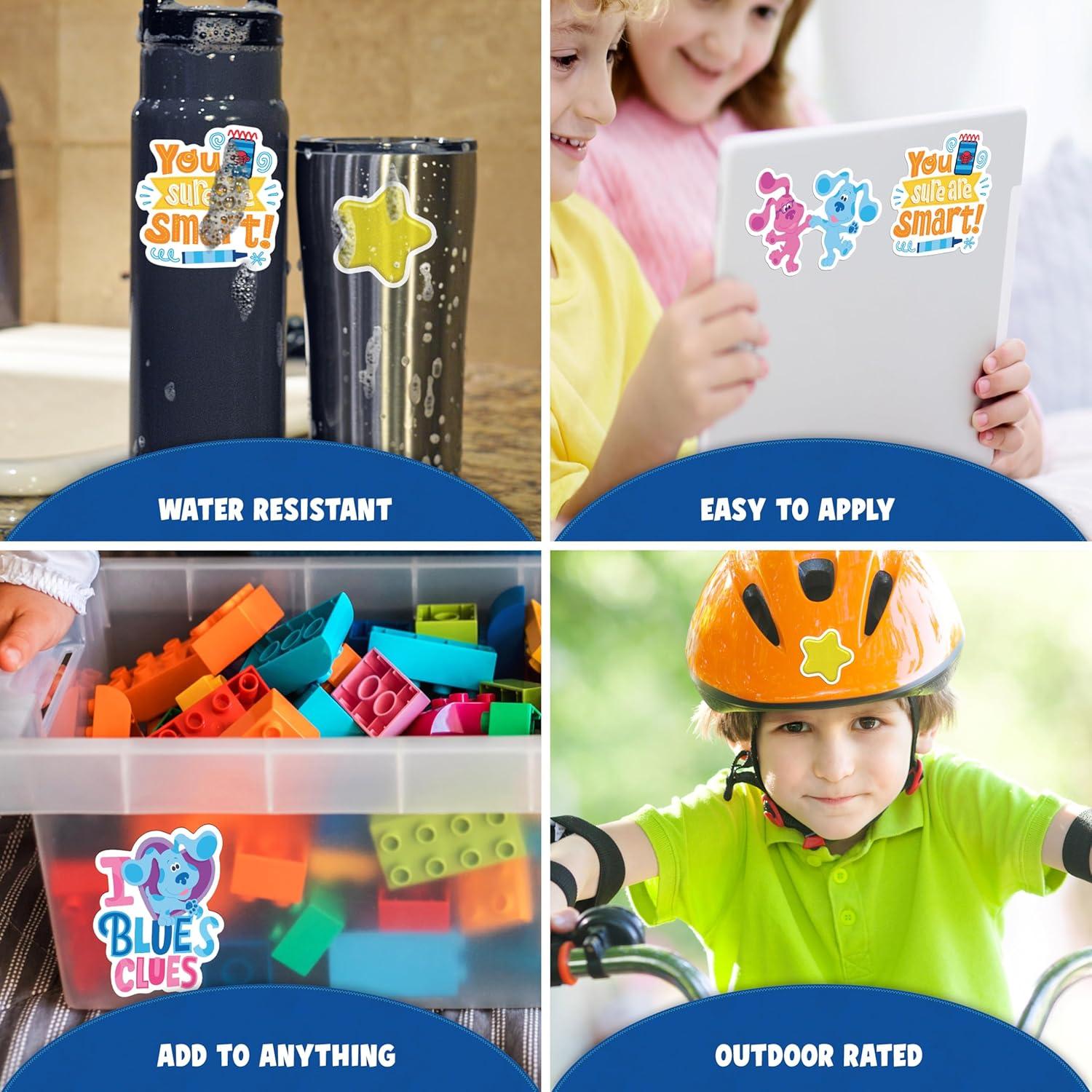 Set de 4 Calcomanías de Vinilo Blue's Clues - DECALCOMANIA