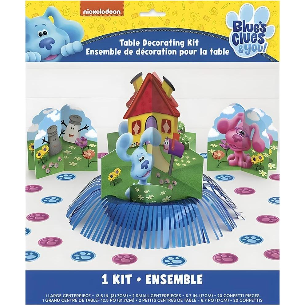 Kit de Decoración de Mesa Multicolor Blue's Clues - 1 Set