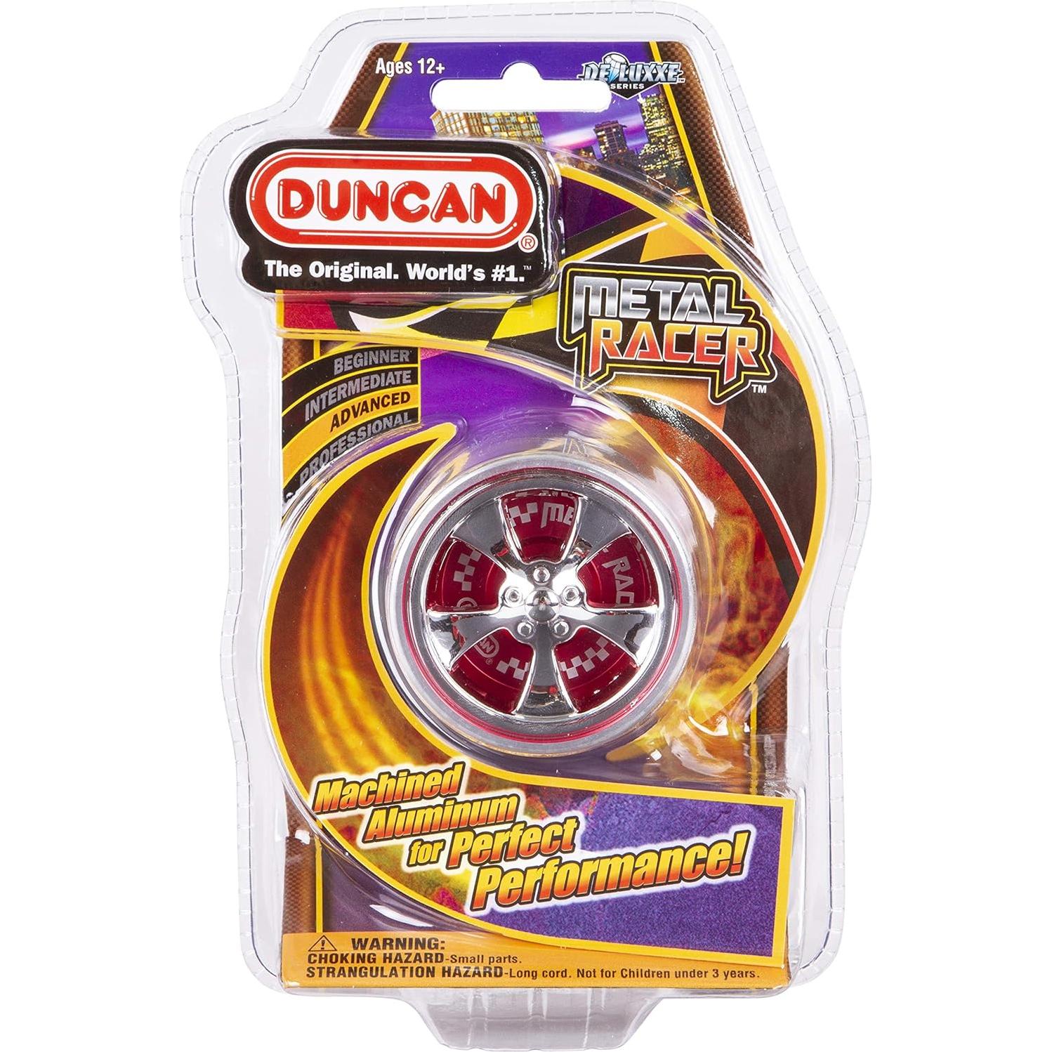 Yo-Yo Duncan Metal Racer Avanzado Aluminio Rojo 54mm