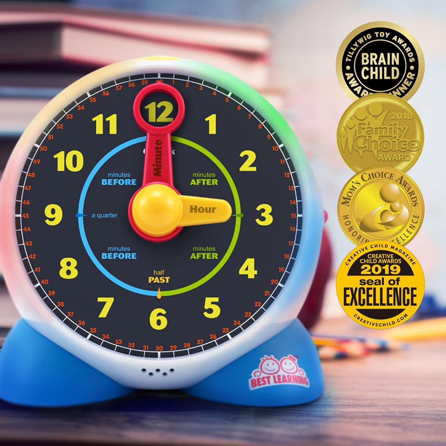 Reloj de Aprendizaje Hablante Best Learning 3021 - Juguete Educativo