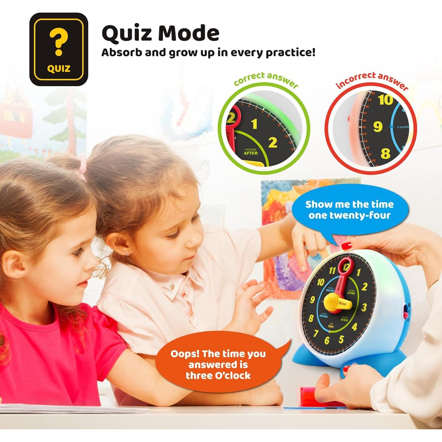Reloj de Aprendizaje Hablante Best Learning 3021 - Juguete Educativo