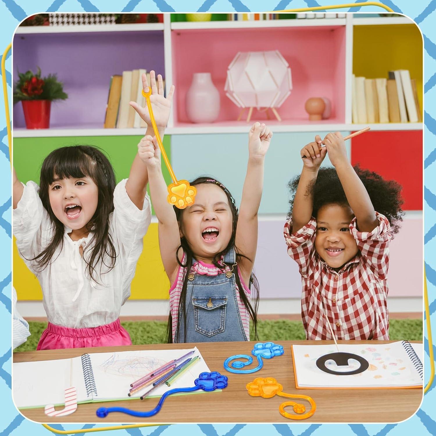 36 Manos Pegajosas de Caricatura JellyArch para Fiestas