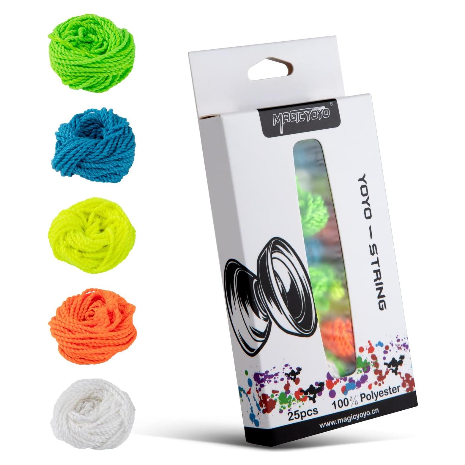Cuerdas de Yoyo Profesional MAGICYOYO 25 Piezas 110 cm