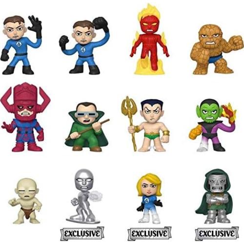 Funko Mystery Minis Cuatro Fantásticos Figura Sorpresa