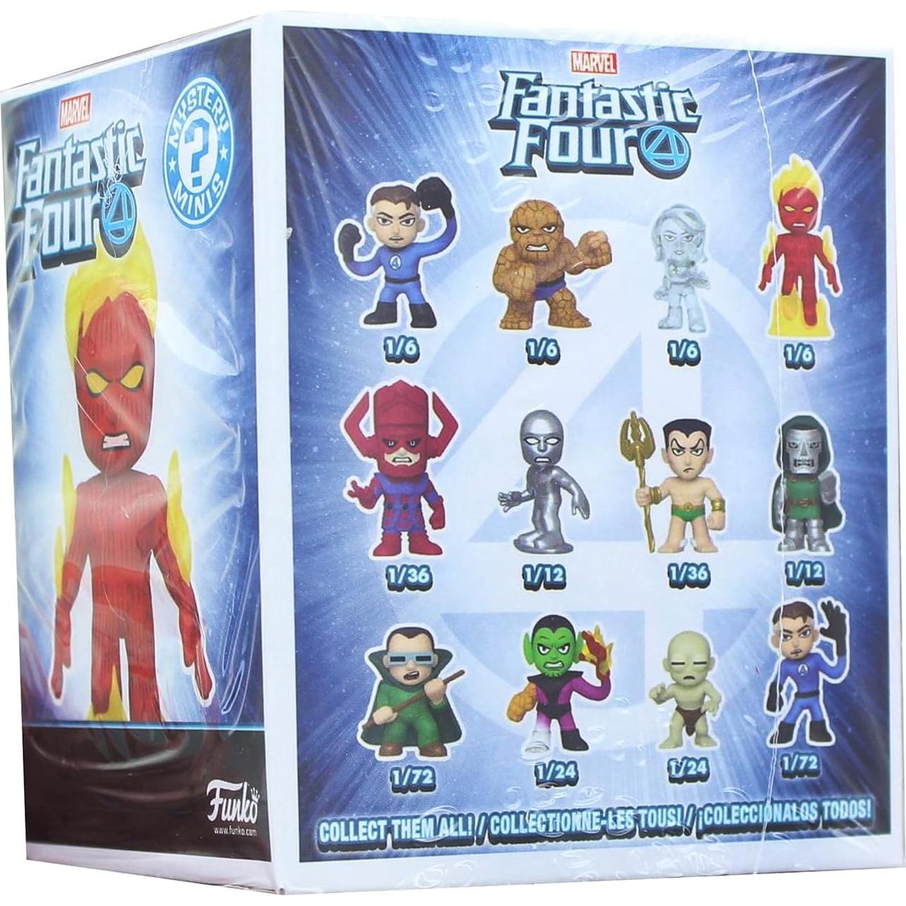 Funko Mystery Minis Cuatro Fantásticos Figura Sorpresa