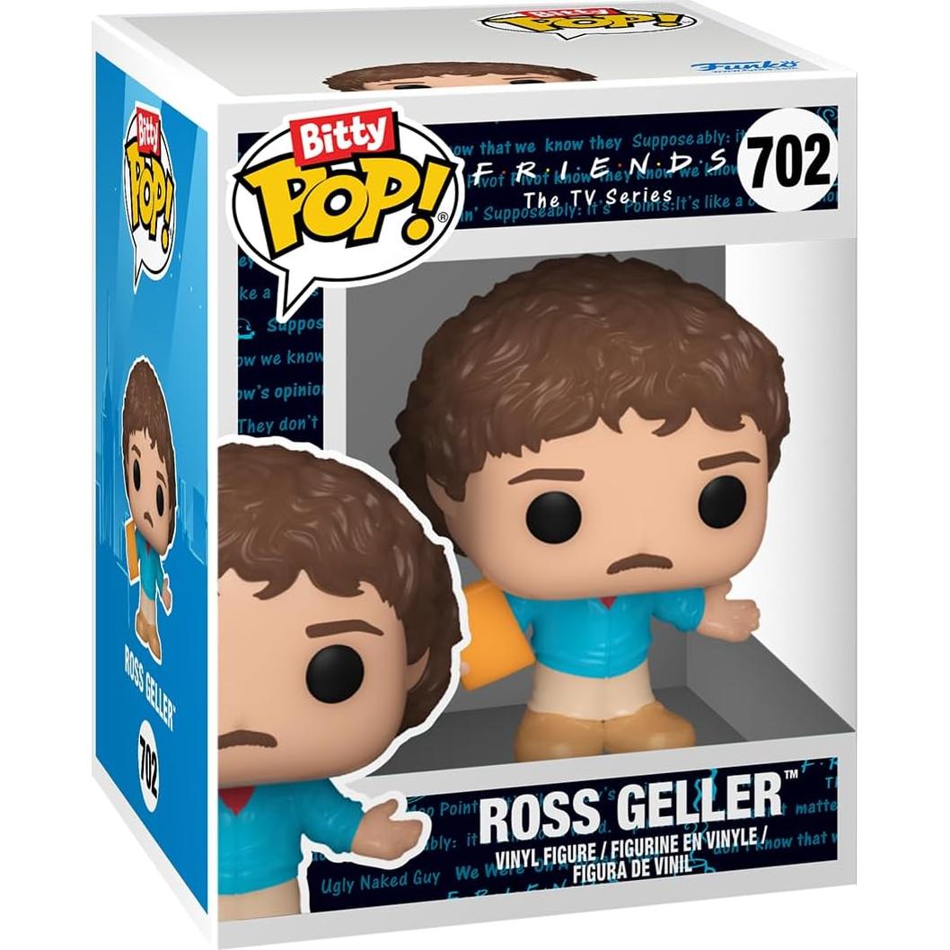 Funko Bitty POP! Friends - Paquete de 4 Figuras Mini 2.2 cm