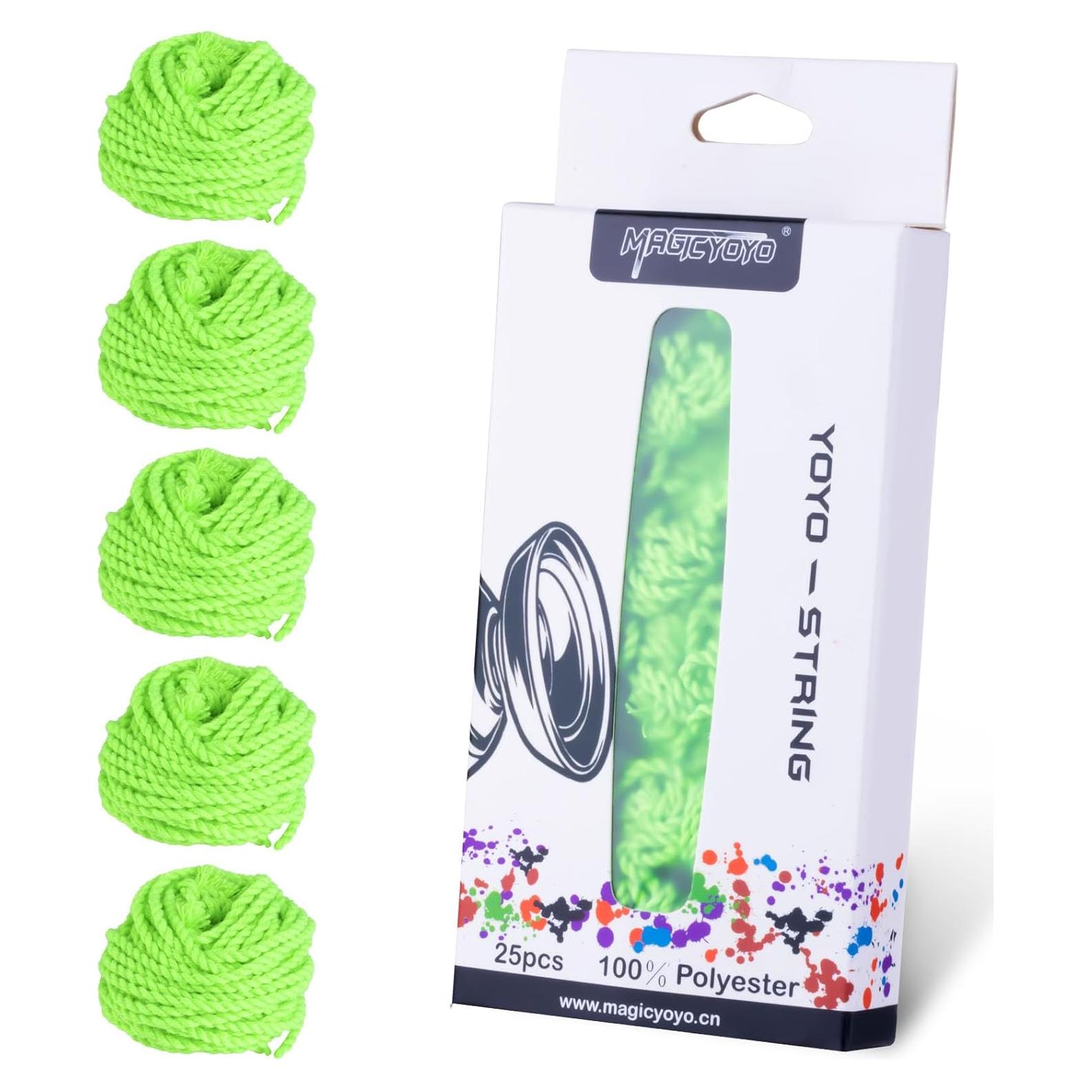 Cuerdas de Yoyo MAGICYOYO 25 Piezas Verde 110 cm