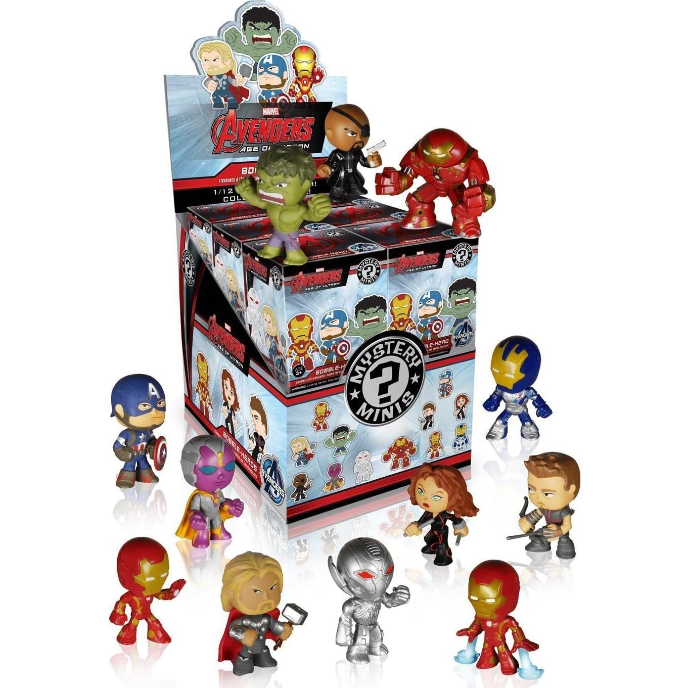 Funko Minis Misteriosos Avengers La Era de Ultrón - Paquete de 4