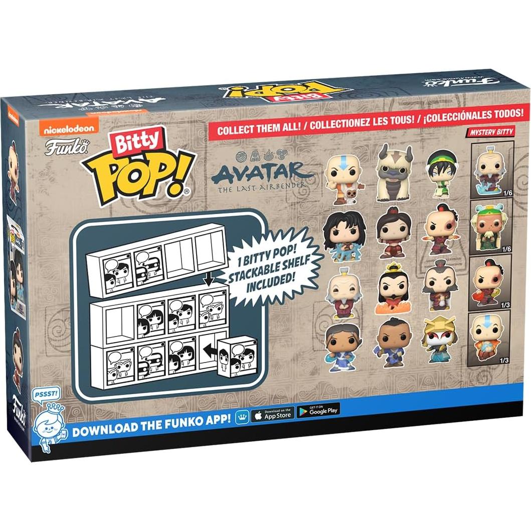 Funko Bitty POP! Avatar: La Última Airbender - 4 Figuras Mini 2.2 cm