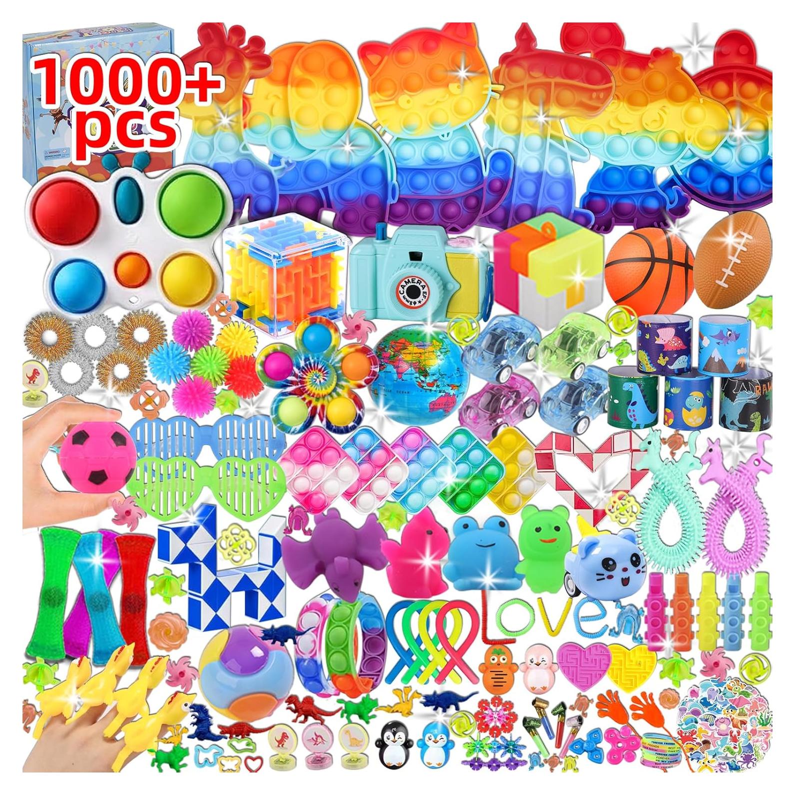 Set de 1000 Juguetes Antiestrés BILLFULL para Niños