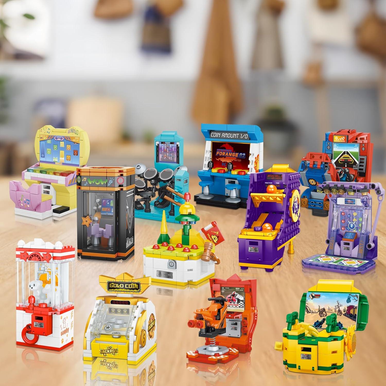 Set de Construcción Mini 12 en 1 JMBricklayer Consolas