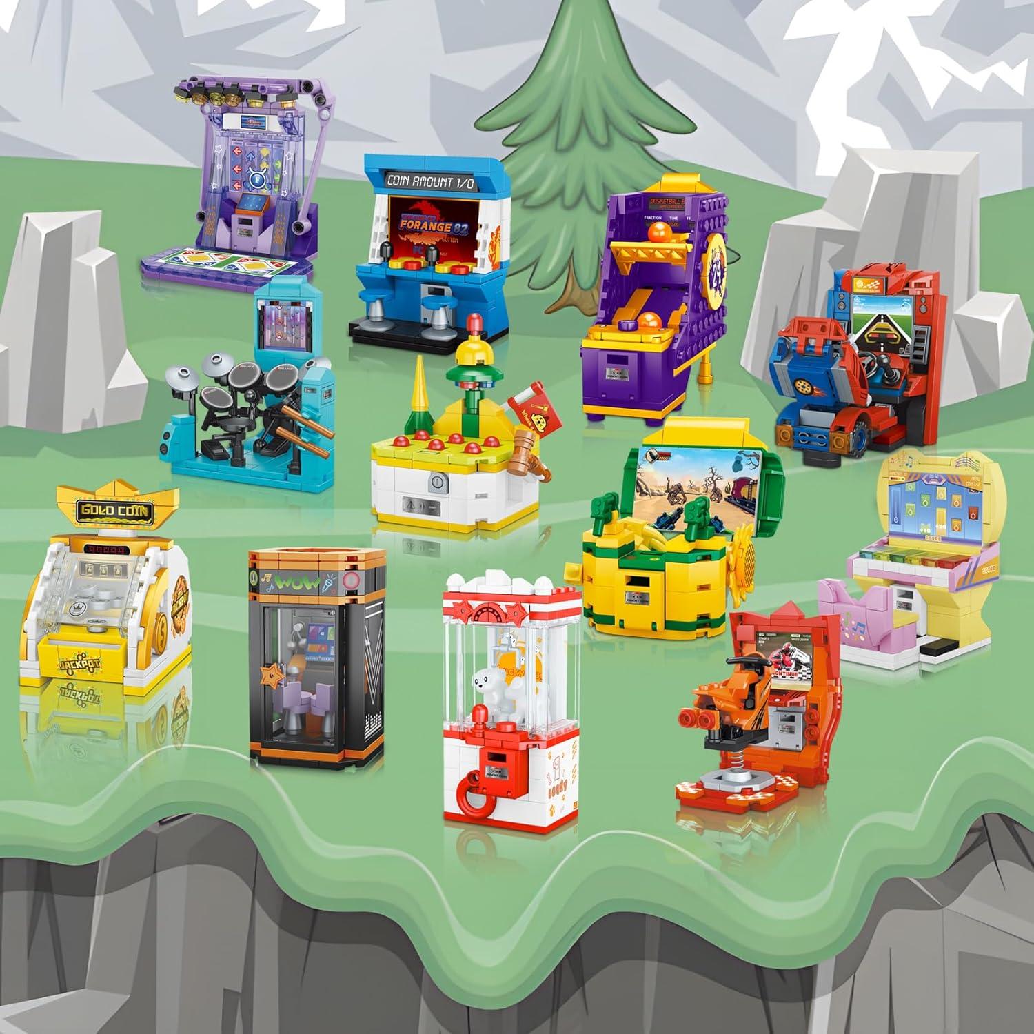 Set de Construcción Mini 12 en 1 JMBricklayer Consolas