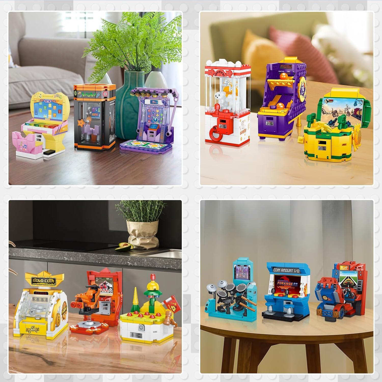 Set de Construcción Mini 12 en 1 JMBricklayer Consolas