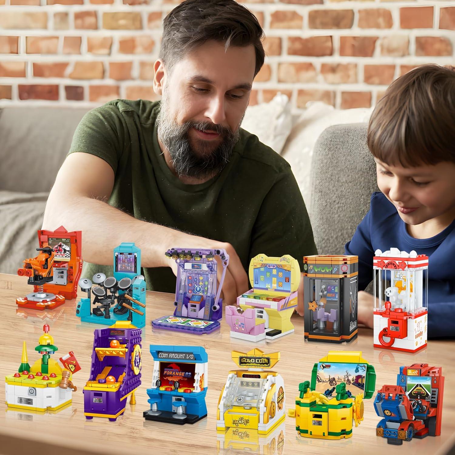 Set de Construcción Mini 12 en 1 JMBricklayer Consolas