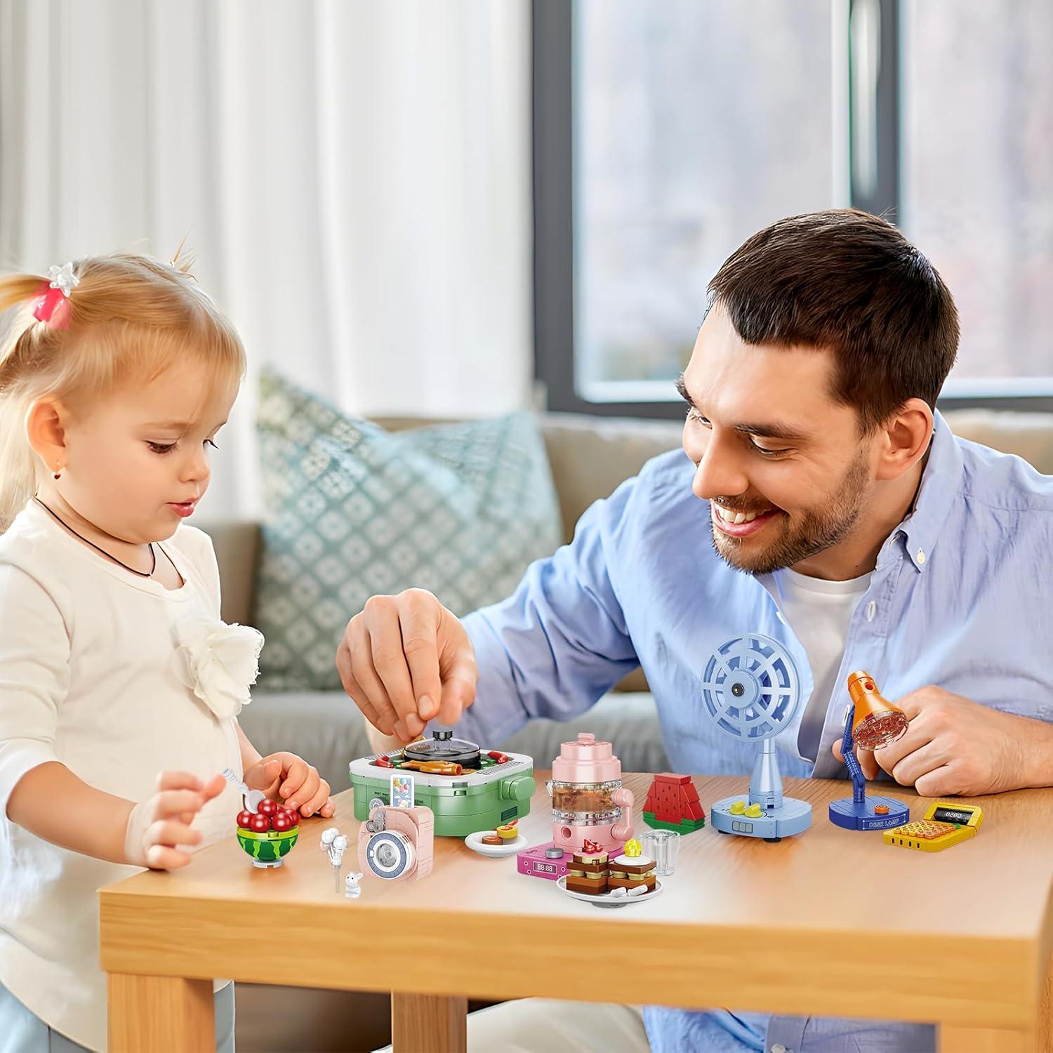 Conjunto de Construcción Mini Electrodomésticos JMBricklayer 12PCS